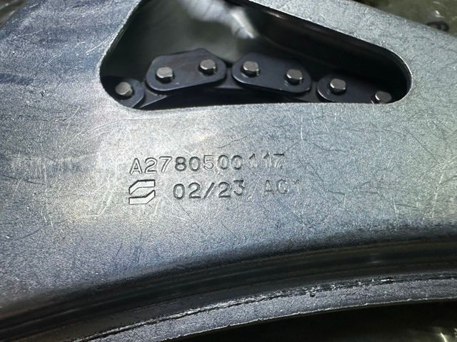 Цепь ГРМ с успокаивателем левая M278 MERCEDES-BENZ (2780503716) 2780503716 фото
